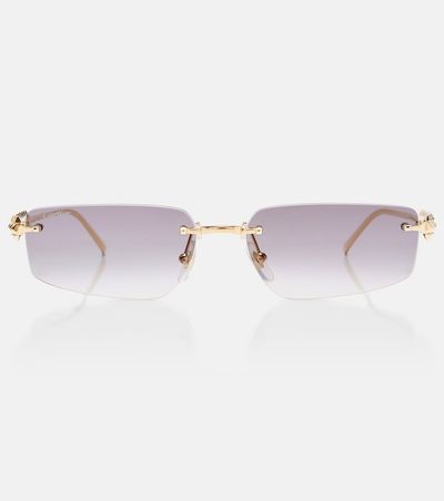 Cartier Eyewear Collection Cartier Eyewear Collection Clash De Cartier rectangular sunglasses