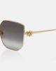 Cartier Eyewear Collection Cartier Eyewear Collection Clash De Cartier square sunglasses - 2