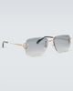 Cartier Eyewear Collection Cartier Eyewear Collection Monogram rectangular sunglasses - 4