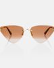 Cartier Eyewear Collection Cartier Eyewear Collection Panthère de Cartier cat-eye sunglasses - 1