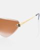 Cartier Eyewear Collection Cartier Eyewear Collection Panthère de Cartier cat-eye sunglasses - 2