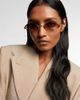 Cartier Eyewear Collection Cartier Eyewear Collection Panthère de Cartier geometric sunglasses - 6