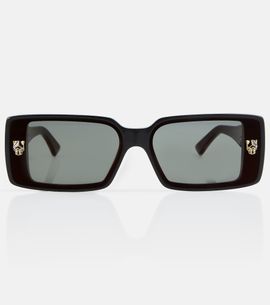 Cartier Eyewear Collection Cartier Eyewear Collection Panthère de Cartier rectangular sunglasses