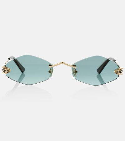 Cartier Eyewear Collection Cartier Eyewear Collection Panthère de Cartier round sunglasses