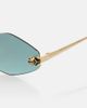 Cartier Eyewear Collection Cartier Eyewear Collection Panthère de Cartier round sunglasses - 2