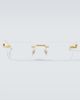 Cartier Eyewear Collection Cartier Eyewear Collection Pasha rectangular glasses - 1