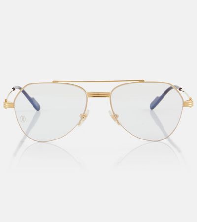 Cartier Eyewear Collection Cartier Eyewear Collection Première aviator glasses