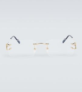 Cartier Eyewear Collection Cartier Eyewear Collection Signature C De Cartier rectangular glasses