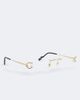 Cartier Eyewear Collection Cartier Eyewear Collection Signature C De Cartier rectangular glasses - 4