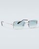 Cartier Eyewear Collection Cartier Eyewear Collection Signature C De Cartier rectangular sunglasses - 4