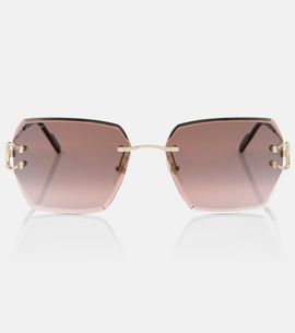 Cartier Eyewear Collection Cartier Eyewear Collection Signature C de Cartier square sunglasses