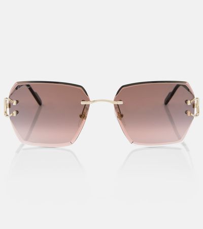 Cartier Eyewear Collection Cartier Eyewear Collection Signature C de Cartier square sunglasses
