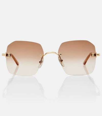 Cartier Eyewear Collection Cartier Eyewear Collection Signature C square sunglasses