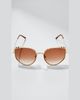 Cartier Panthere Metal Cat-Eye Sunglasses - 3