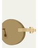Cartier Première de Cartier 53MM 24K-Gold-Plated Rimless Oval Sunglasses - 3