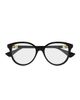 Cartier Women's Double C 53MM Round Optical Glasses - 2