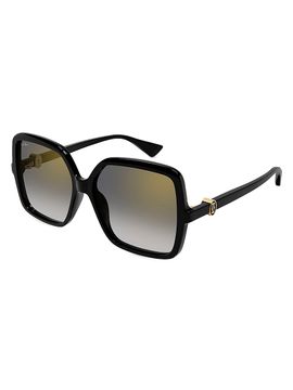 Cartier Women's Double C 58MM Square Sunglasses