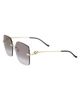 Cartier Women's Panthère Classic 24-Carat Gold 60MM Square Sunglasses - 5