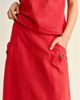 Cartolina Cartolina Alice Linen Midi Skirt - 5