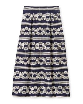Cartolina Cartolina Bea Embroidered Midi Skirt