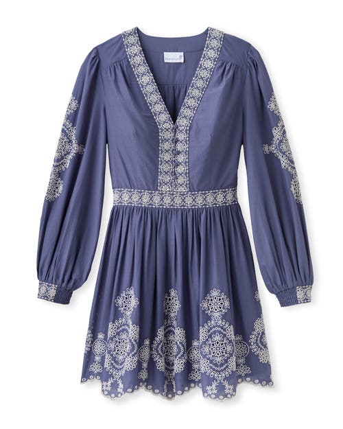 Cartolina Cartolina Blake Embroidered Mini Dress
