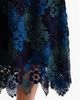 Cartolina Cartolina Catherine Ombre Lace Midi Skirt - 2