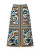 Cartolina Cartolina Clara Crepe Printed Midi Skirt - 1