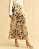 Cartolina Cartolina Claudia Print Pleated Midi Skirt - 3