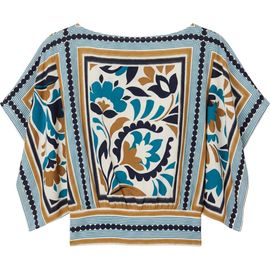 Cartolina Cartolina Fenna Printed Scarf Top