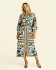 Cartolina Cartolina Fenna Printed Scarf Top - 2
