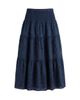Cartolina Cartolina Kylie Smocked Jacquard Midi Skirt - 1