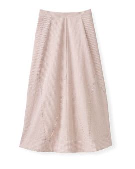 Cartolina Cartolina Liberty Seersucker Midi Skirt