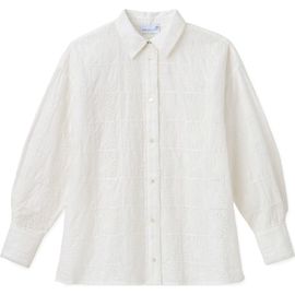Cartolina Cartolina Margaux Eyelet Button Down Shirt