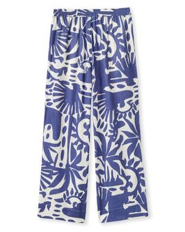 Cartolina Cartolina Mia Printed Linen Pant