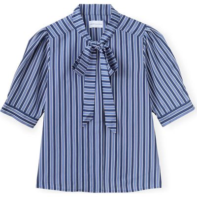 Cartolina Cartolina Peggy Neck-Tie Blouse