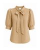 Cartolina Cartolina Peggy Striped Seersucker Blouse - 1
