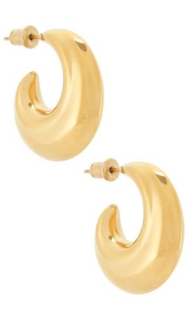 Casa Clara Casa Clara Cliffs Hoop Earrings