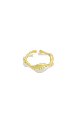 Casa Clara Casa Clara Hele Asymmetric Ring Duo