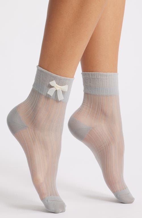 Casa Clara Casa Clara Mary Sheer Mesh Ankle Socks