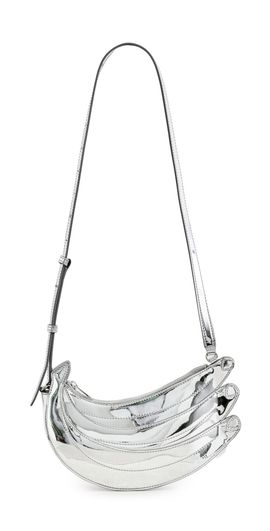 Casablanca Casablanca Banana Shoulder Bag Silver One