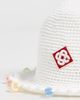 Casablanca Casablanca Beaded Crochet Hat White - 4
