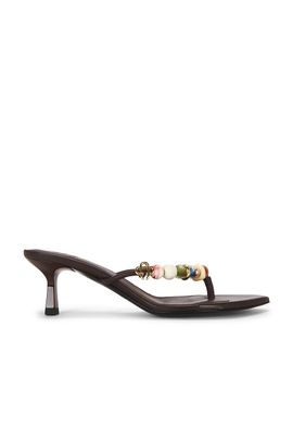Casablanca Casablanca Beaded Sandal