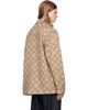 Casablanca Casablanca Beige Monogram Wool Overshirt - 3