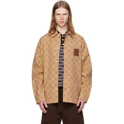 Casablanca Casablanca Beige Monogram Workwear Jacket