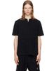 Casablanca Casablanca Black Applique Monogram Short Sleeve Polo - 1