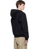 Casablanca Casablanca Black Crystal Monogram Long Sleeve Hoodie - 3