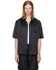 Casablanca Casablanca Black Cuban Collar S/S Shirt - 1