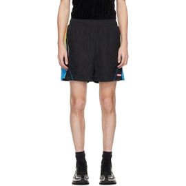 Casablanca Casablanca Black Gradient Football Shorts