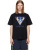 Casablanca Casablanca Black Monde Perdu 'Tennis Club' Icon T-shirt - 1