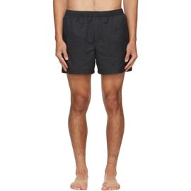 Casablanca Casablanca Black Monogram Jacquard Swim Shorts